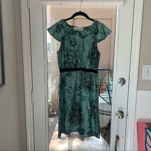 Originally from Anthropologie, Leifsdottir SIlK dress.          SIZE: 8